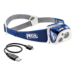 Ladattava Petzl Reactik LED-otsavalaisin otsalamppu