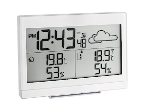 Lämpömittari/kello langaton