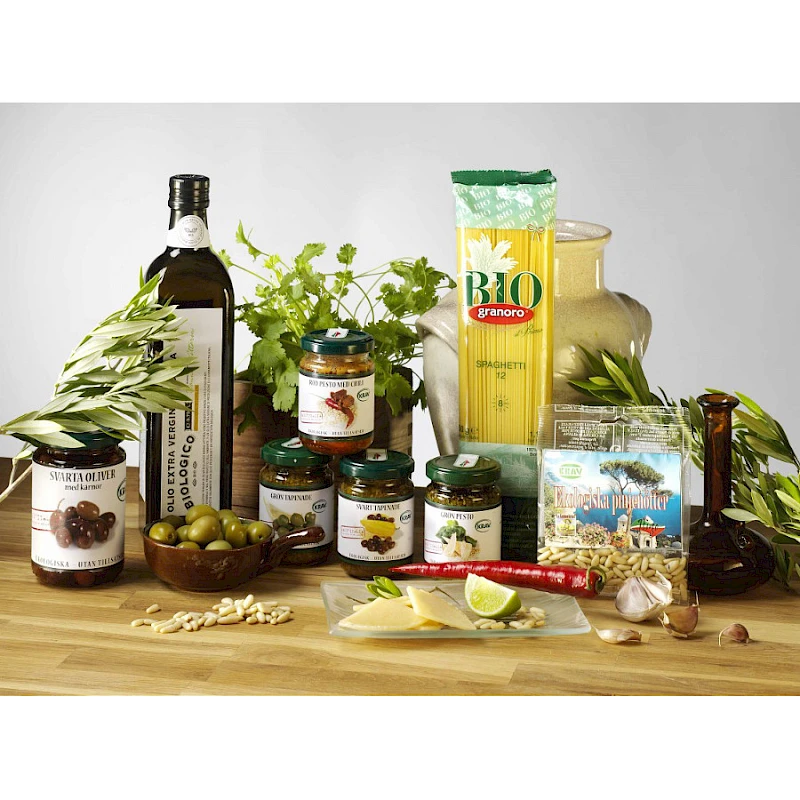 Luomuruoka pakkaus Lahjasetti Ekoherkku