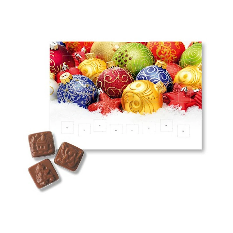 Suklaajoulukalenteri, vakioaihe