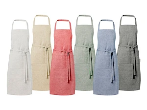 Esiliina kierrätettyä puuvillaa