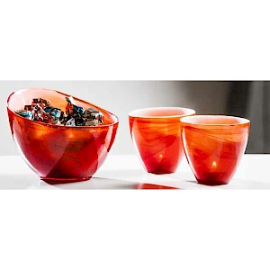 Valoa Talveen Sea Glasbruk lasikulho