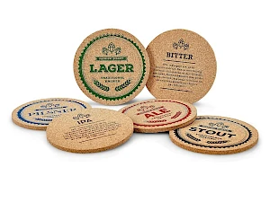 Korkki Lasinalunen omalla painatuksella