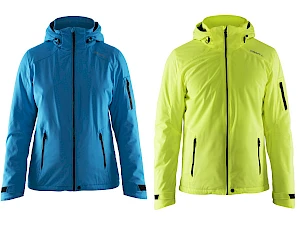 Topattu tuulen- ja vedenpitävä takki Isola