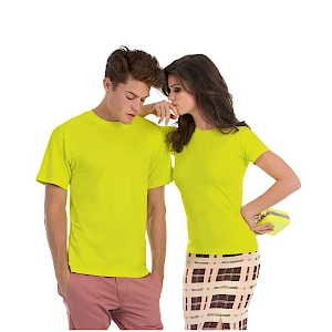 T-paita B&C Exact 190 logovaate painettu t paita