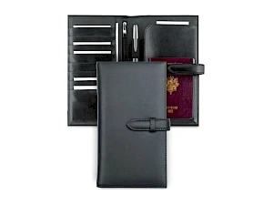 Nahkainen matkalompakko Biaritz