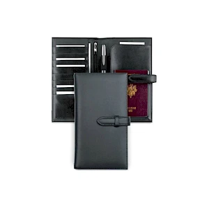 Nahkainen matkalompakko nahkaiset liikelahjat