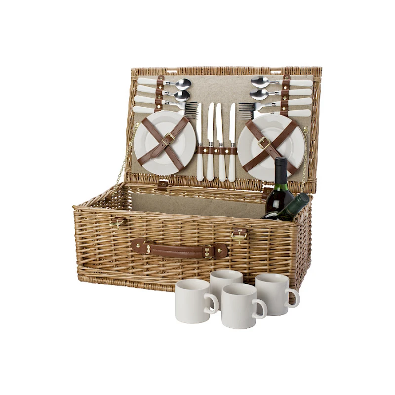 Piknikkori / aterimet neljälle