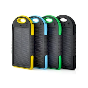 Vedenpitävä aurinkolaturi Power Bank 4000 mAh