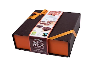 Reilun kaupan suklaakonvehteja