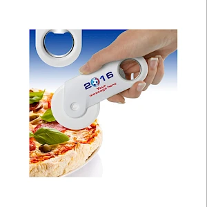 Pizzaleikkuri pullonavaaja