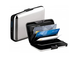 Korttikotelo RFID Power Bank