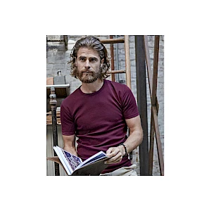 T-paita Interlock miesten painatuksella