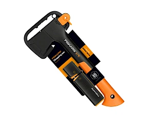 Fiskars Garden kirves X7 lahjasetti