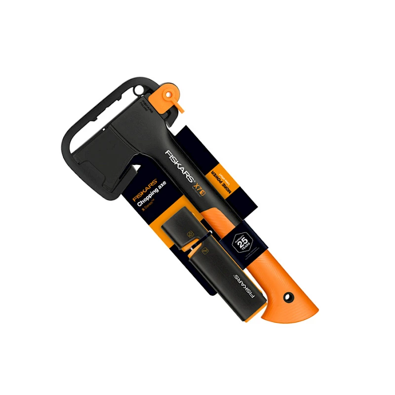 Fiskars Garden kirves X7 lahjasetti yrityslahja