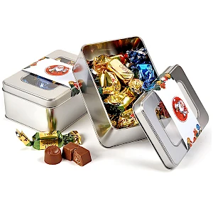 Ikkunallinen rasia Verganin Praliineja