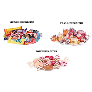 Joulusäkki-makeisilla-joululahja