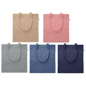 Ostoskassi kierrätetystä puuvillasta