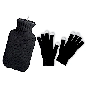 Kuumavesipullo lahjasetti