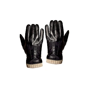 Nahkakäsineet villavuorella