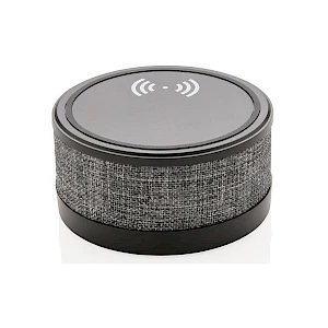 Langaton kangaspäällysteinen laturi kaiuttimella 5W