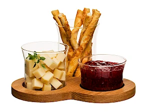 Oval Oak Tarjoilusetti, 4 osaa