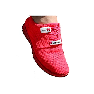 Heijastava kenkämerkki logolla