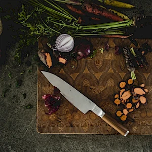 Norden veitsisetti, iso kokinveitsi ja vihannesveitsi