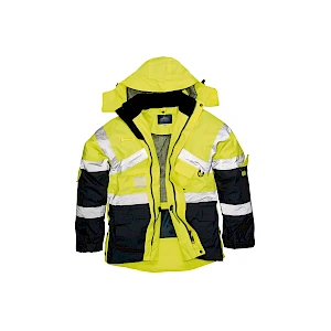 Huomiotakki Hi-Vis Heijastava Tekninen Takki EN ISO 20741