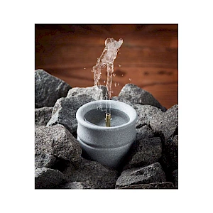 Kiuassuihkulähde Vuolukivi suihkulähde kiukaalle