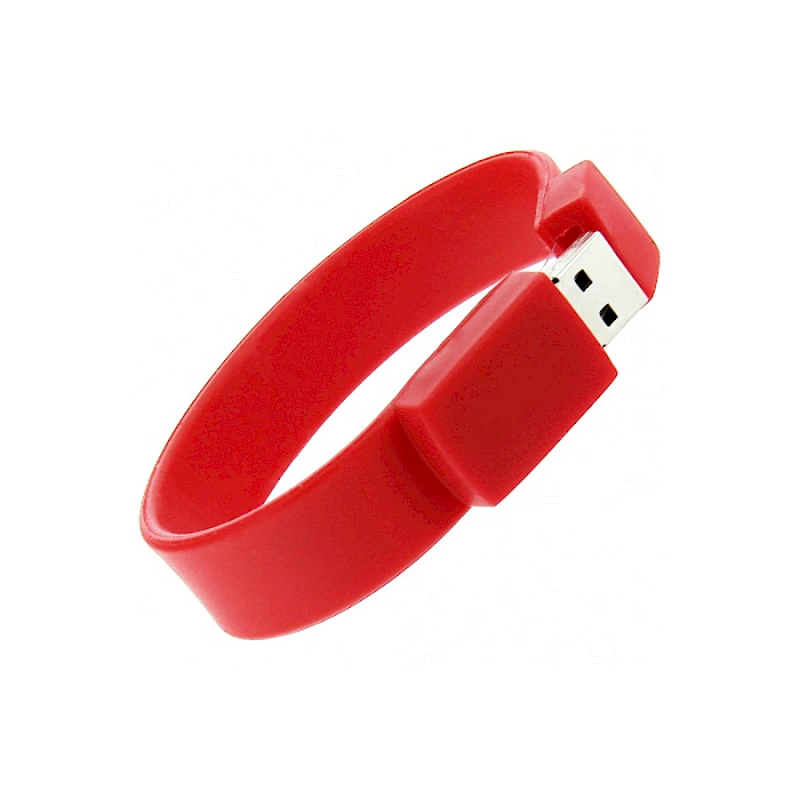 USB muistitikku Ranneke Wristflash omalla logolla