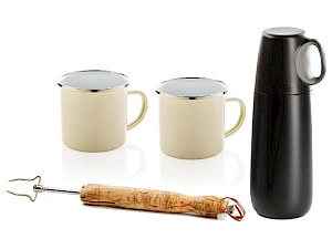 Retkisetti Emalimukit