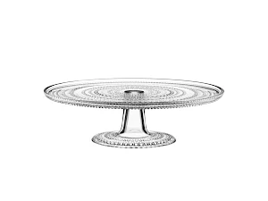 Iittala Kastehelmi Kakkuvati 315mm kirkas