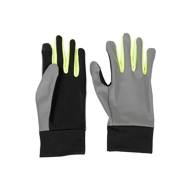 Heijastavat kosketusnäyttö hanskat huomiohanskat