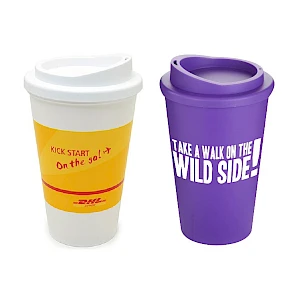 Take-away-muki Termosmuki Kahvimuki painatuksella