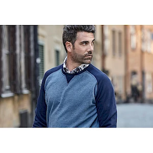 Kaksivärinen Collegepaita Sweatshirt Kontrasti