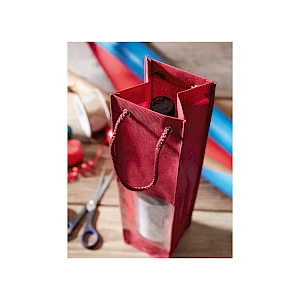 Ikkunallinen Pullokassi painatuksella