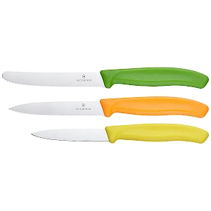 Victorinox 3-pientä kuorimaveistä lahjapakkaus merkkaus