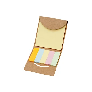 Muistilappulehtiö setti omalla painatuksella