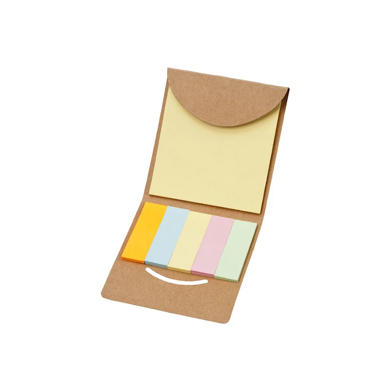 Muistilappulehtiö setti omalla painatuksella