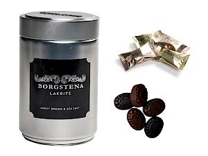 Lakritsi lahjapurkki