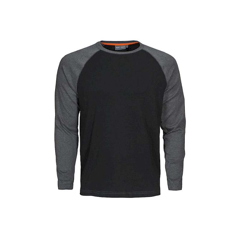 Kaksivärinen paita Alex työpaita pitkähihainen