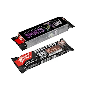 Proteiinipatukka Power X logolla