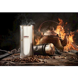 Ukkomuki/kuksa, nahkatupella lahja