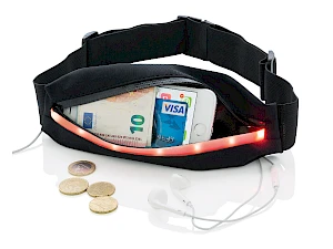 Sporttitasku LED-valolla