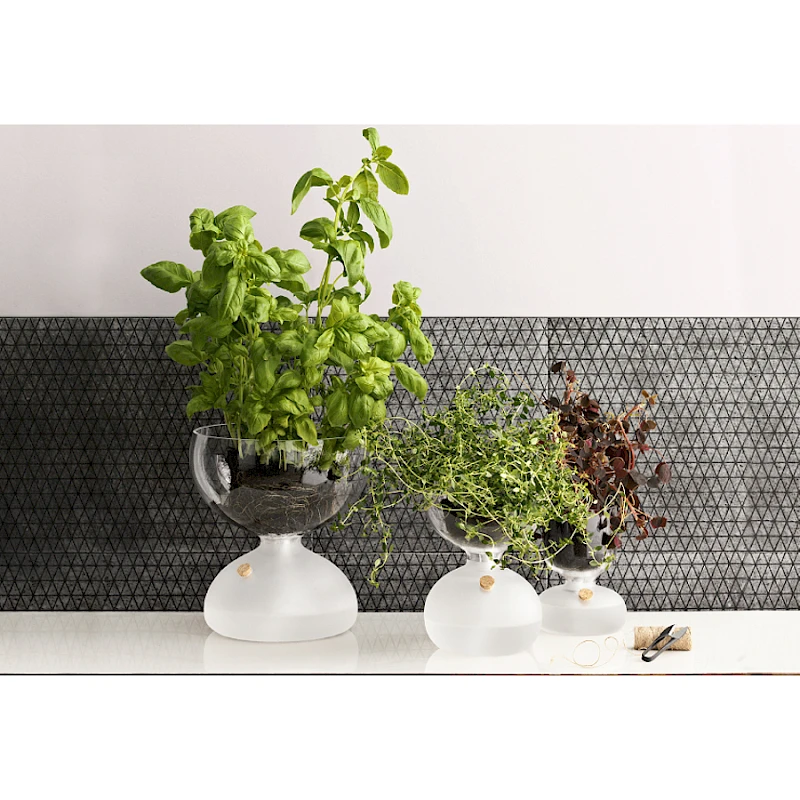 Ruukku Gaia Design Yrttiruukku liikelahja Ruukku orkidealle