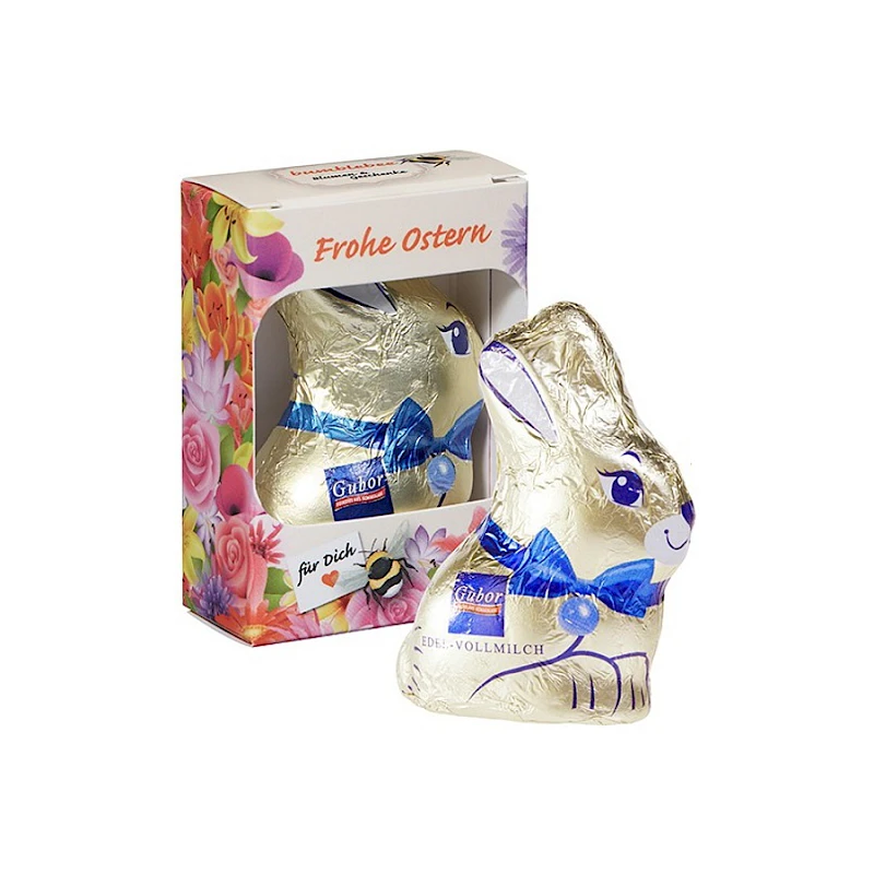 Logomerkattu Suklaapupu Pääsiäinen