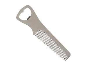 Metallikampa pullonavaajalla