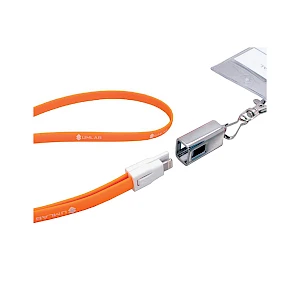Avainnauha Kaulanauha Cable2in1 USB kaapeli laataava