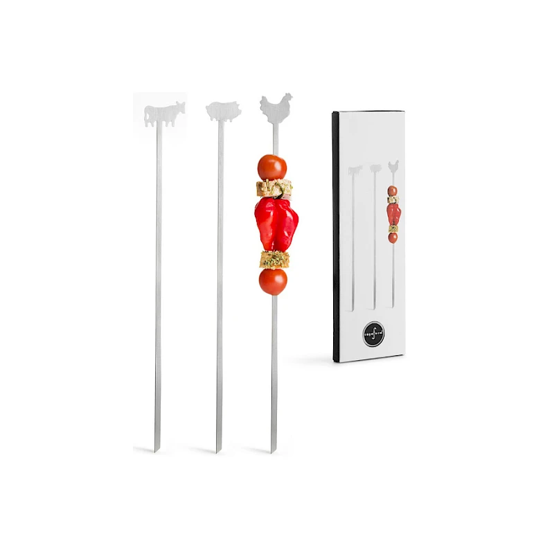 Sagaform BBQ lihavarras, 3 kpl kesälahja